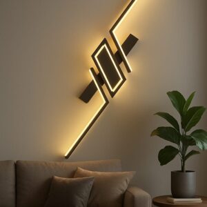 انارة ليد جانبية تعمل الشحن